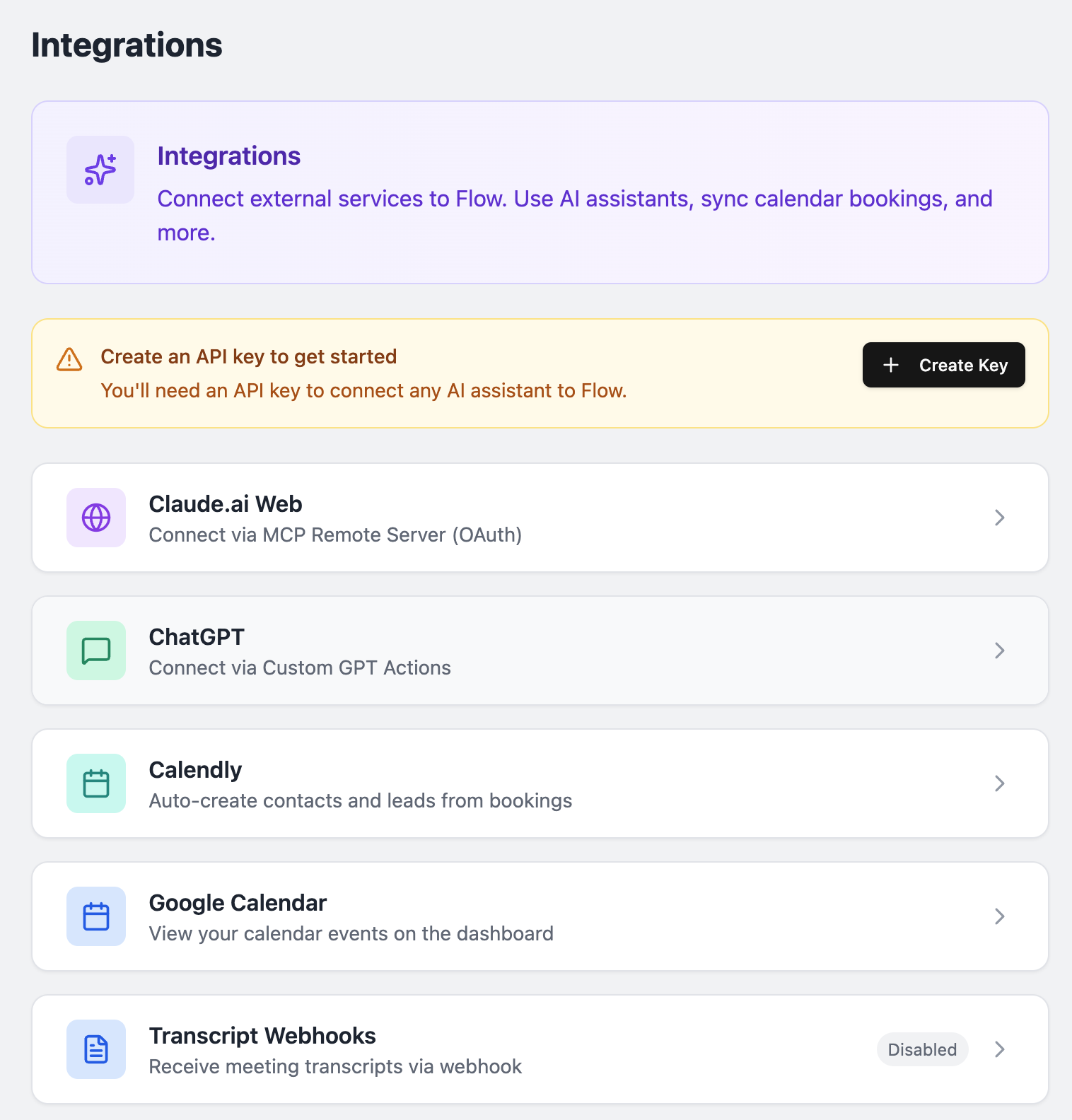 Claude.ai and ChatGPT integrations for hands-free CRM updates